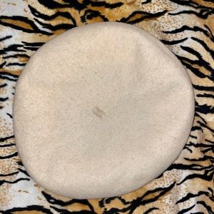 Cream Beret